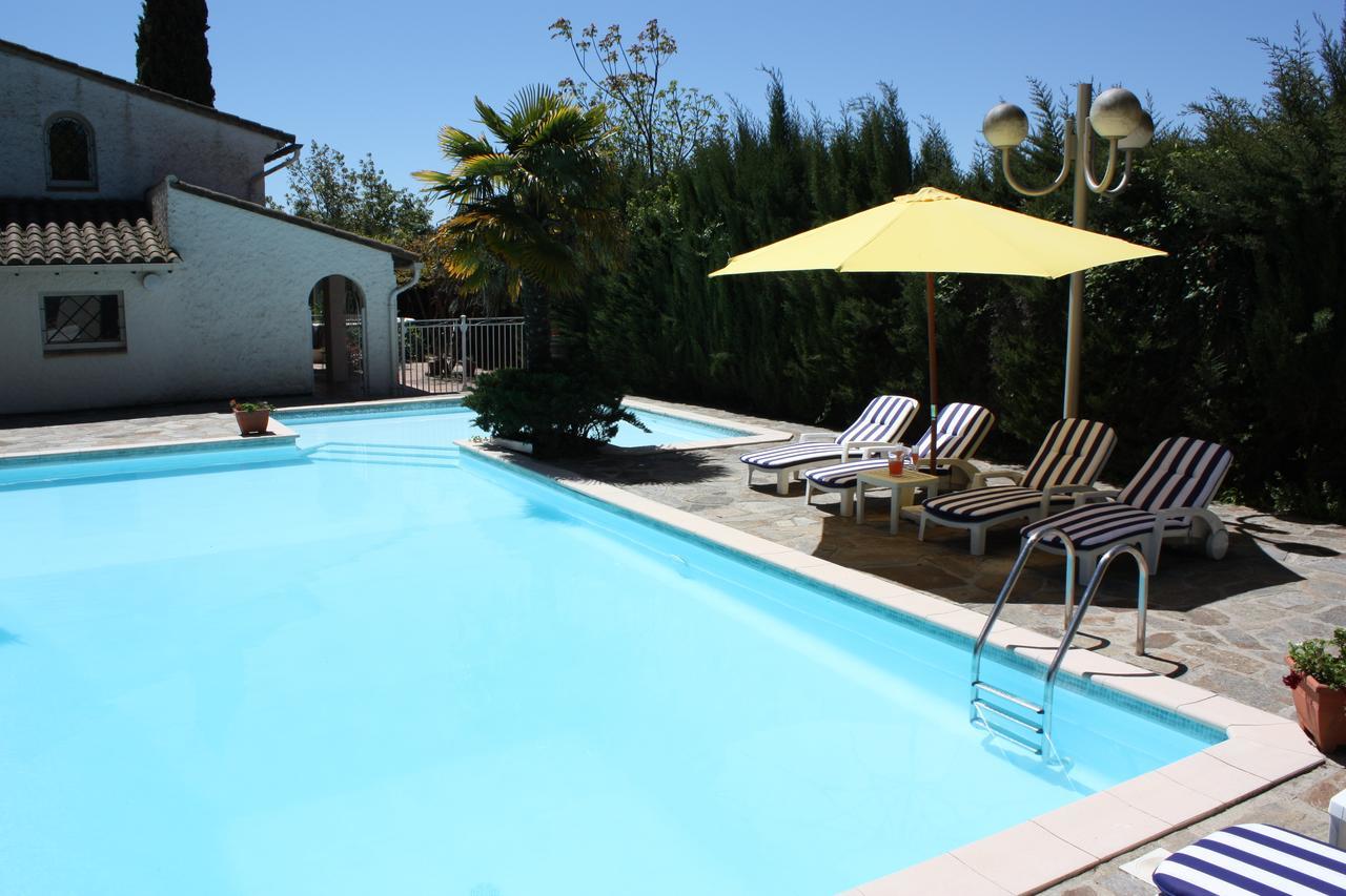 La Villa Blanc (Adults Only) Conques-sur-Orbiel Exteriör bild